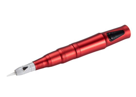 Profession Fireball Red Permanent Makeup Tattoo Machine Lip Eyebrow Microblading Rechargeable  Wireless